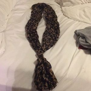 Cheetah scarf